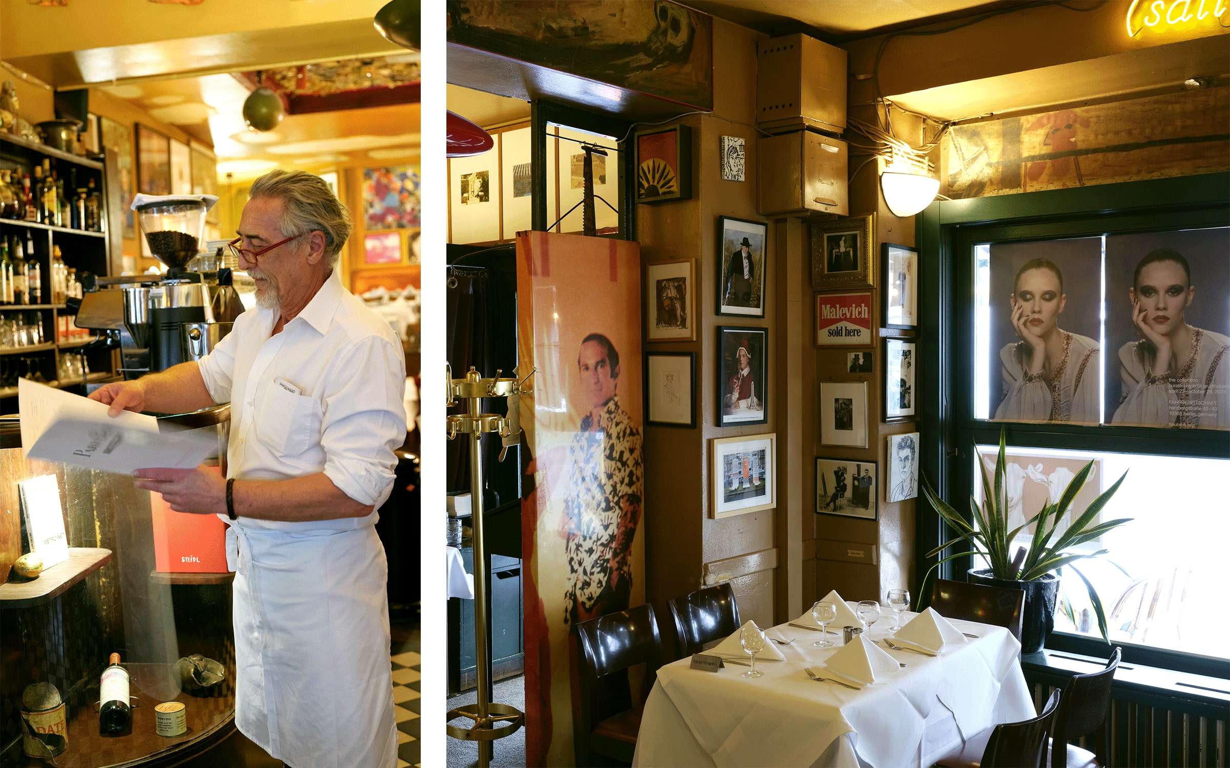 The Paris Bar. Photograph by Alex de Brabant for Art Basel.